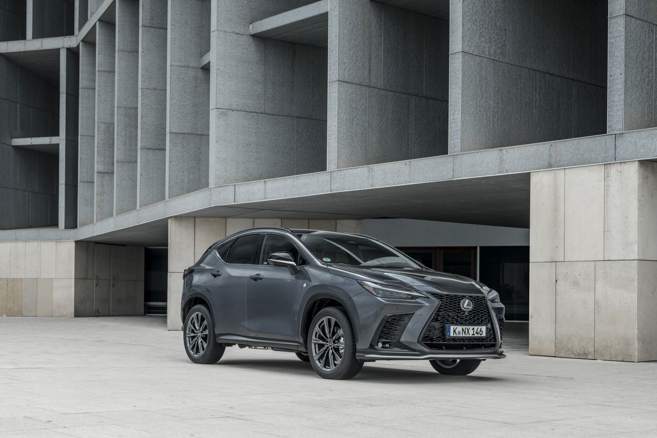 szary Lexus NX 450h+